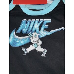 Nike 3 Pack Bodysuits Newborn - Baby Infant New MSRP - $30 New with tags Blue